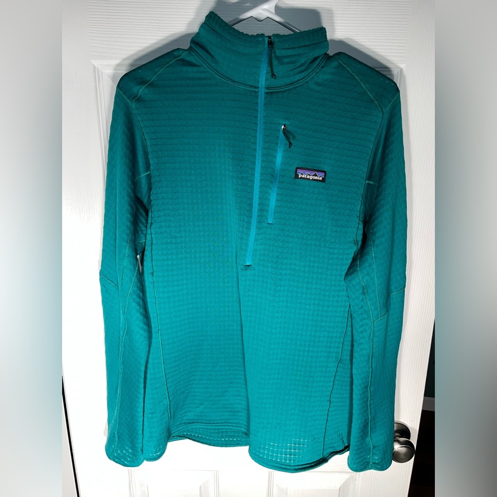 Patagonia R1 Regulator Polartec 1/4 Zip Pullover Jacket Waffle Fleece Medium M